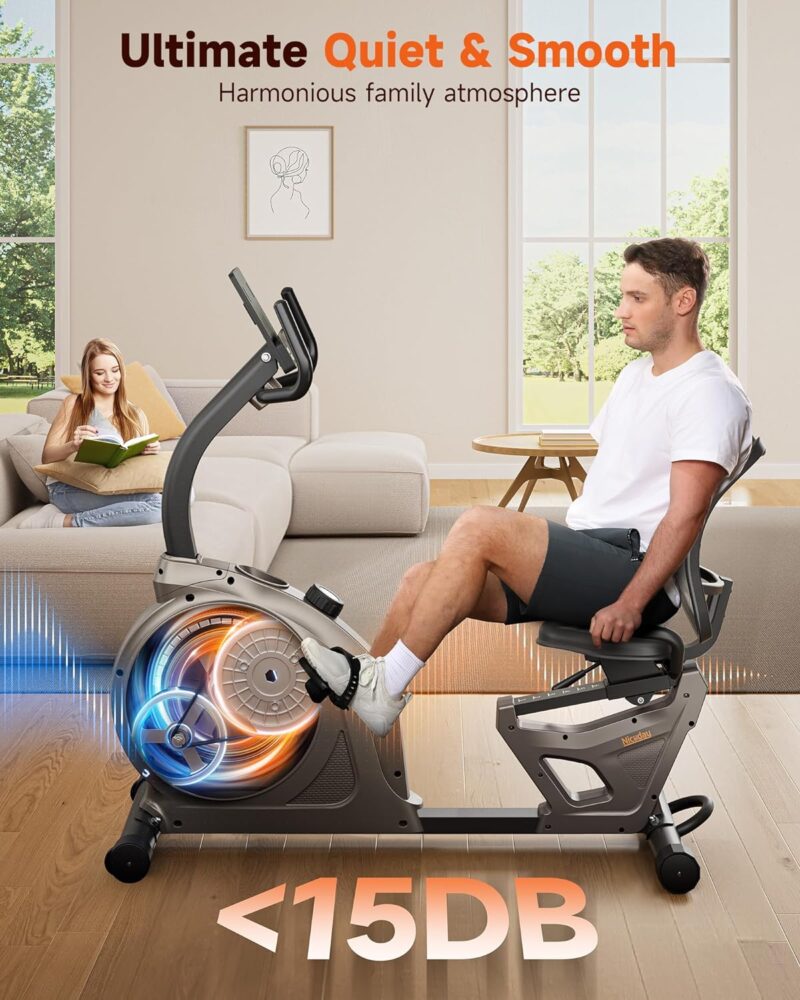 Niceday Magnetic Recumbent Exercise Bike