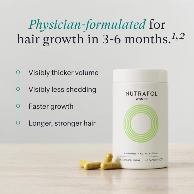 Nutrafol Women's Hair Growth: Clinically Proven for Stronger Hair