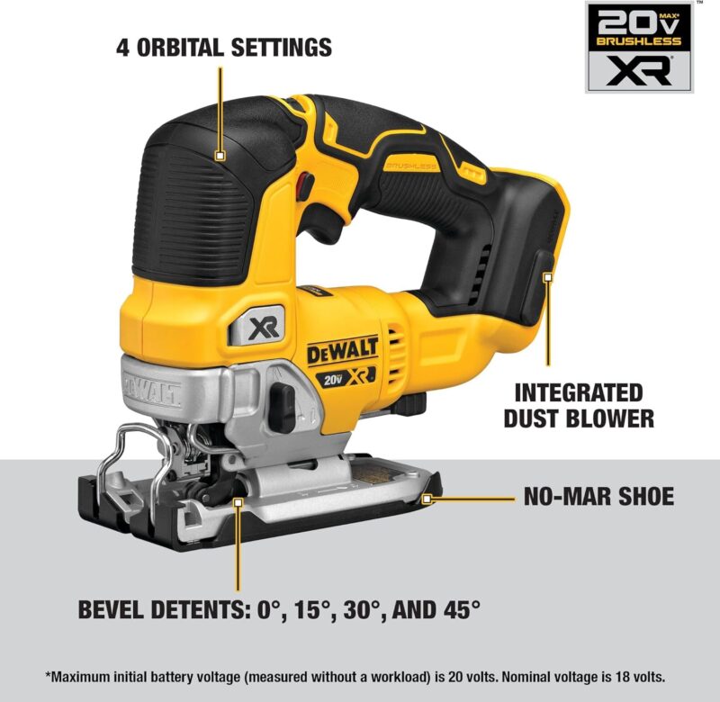 Power and Precision: A Review of the DEWALT 20V MAX XR Jig Saw