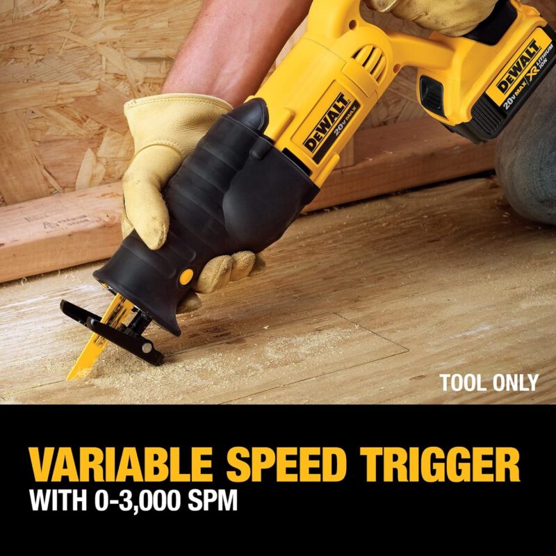 Power and Precision: DEWALT 20V MAX Reciprocating Saw Review