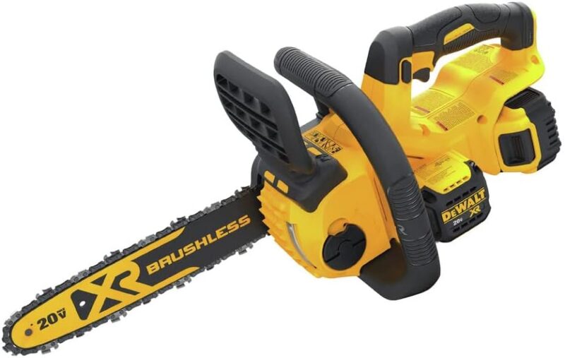 Power and Precision: DEWALT 20V MAX* XR Chainsaw Kit Review