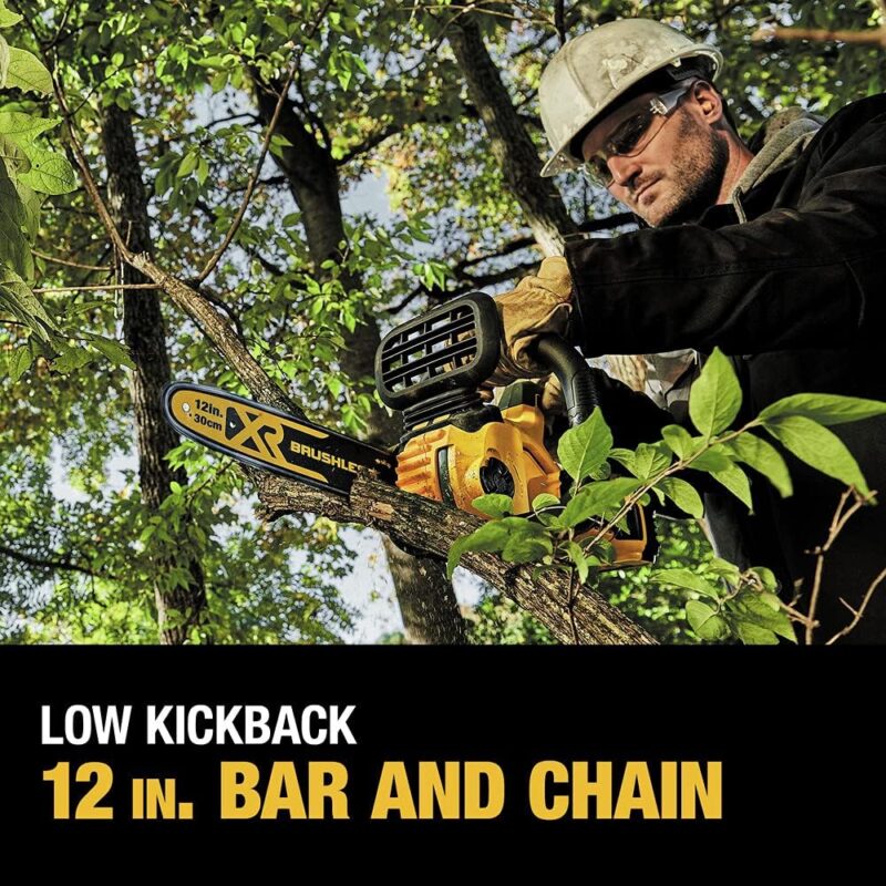 Power and Precision: DEWALT 20V MAX* XR Chainsaw Kit Review