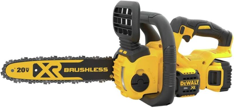 Power and Precision: DEWALT 20V MAX* XR Chainsaw Kit Review