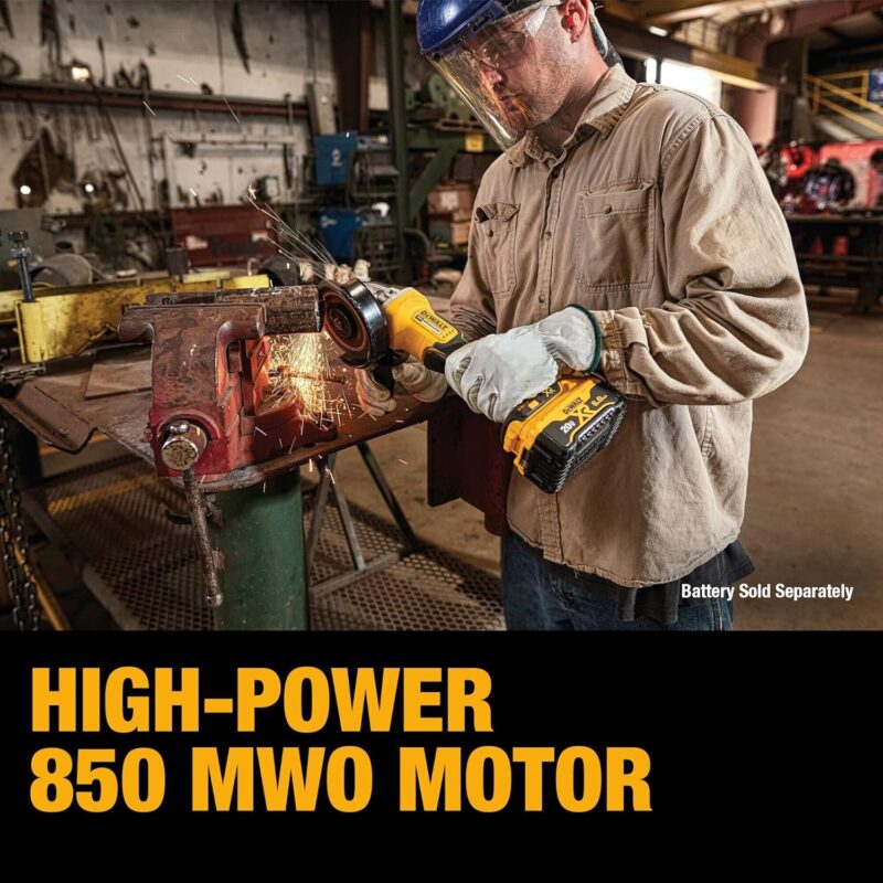 Power Meets Precision: DEWALT 20V MAX* Angle Grinder Review