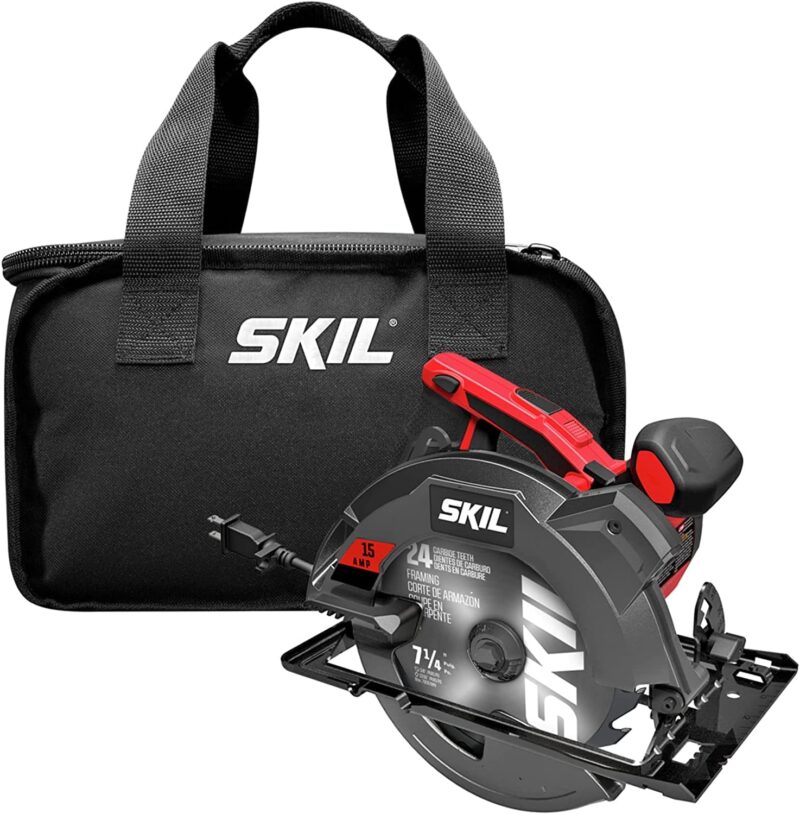 Precision Cutting: A Review of the SKIL 15 Amp Circular Saw with Laser Guide