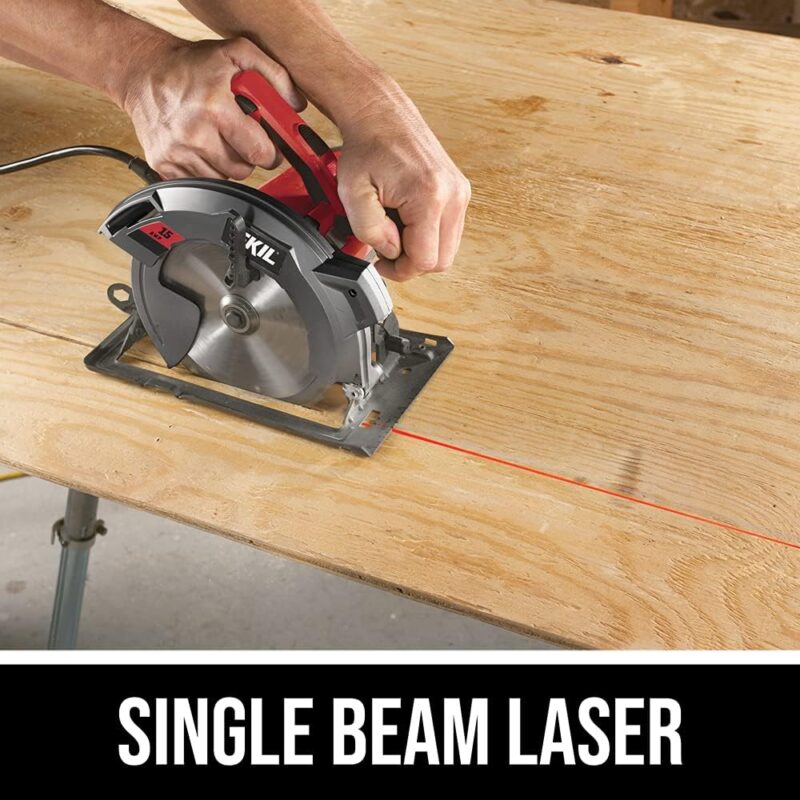 Precision Cutting: A Review of the SKIL 15 Amp Circular Saw with Laser Guide