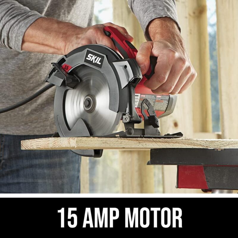 Precision Cutting: A Review of the SKIL 15 Amp Circular Saw with Laser Guide