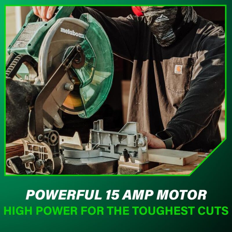 Precision Cutting Power: Metabo HPT 10-Inch Compound Miter Saw Review