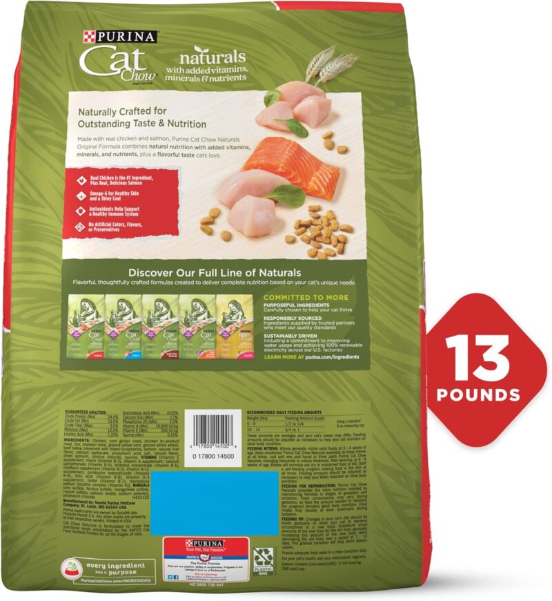 Purina Cat Chow Naturals: A Nutrient-Rich Choice for Cats