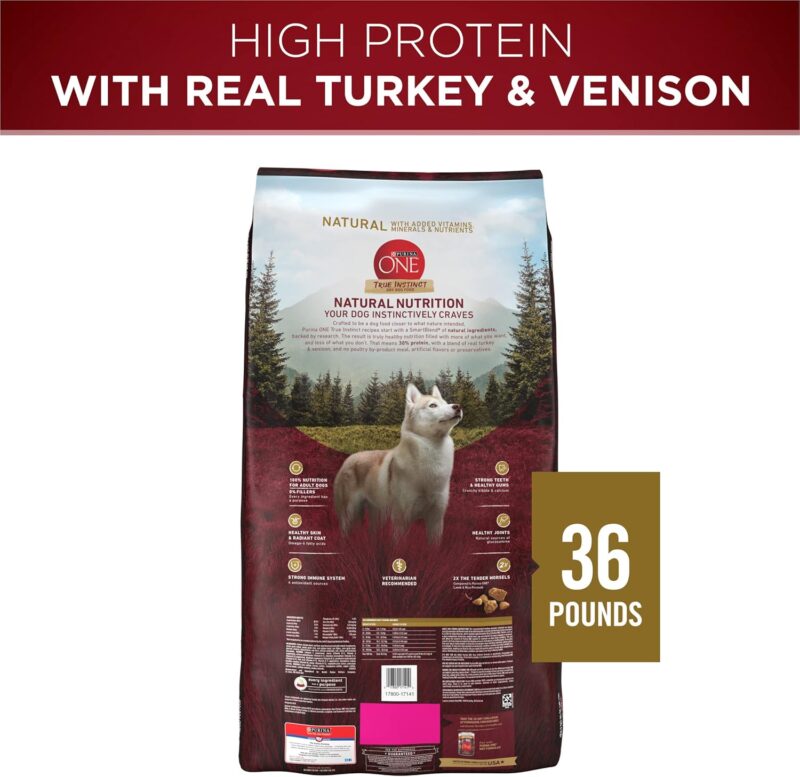 Purina ONE True Instinct: A Review of Turkey & Venison Dog Food