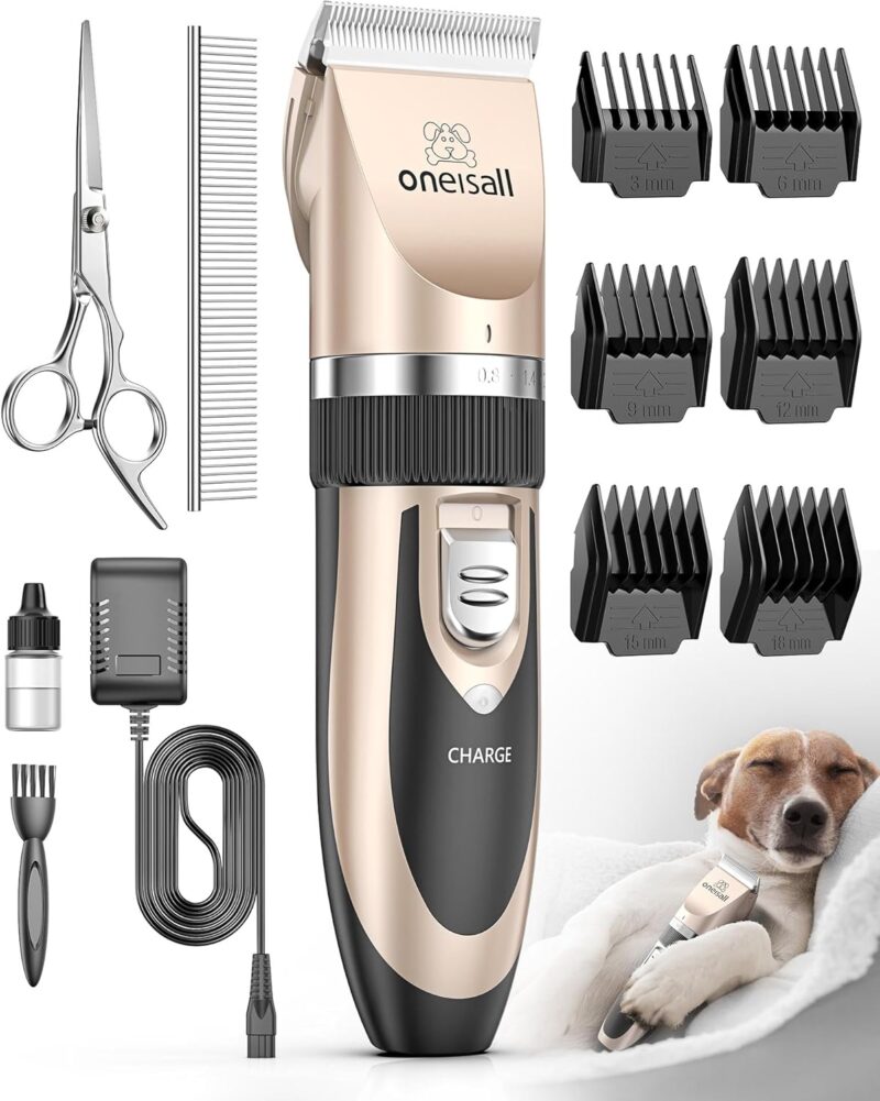 Quiet and Efficient: Oneisall Dog Shaver Clippers Review