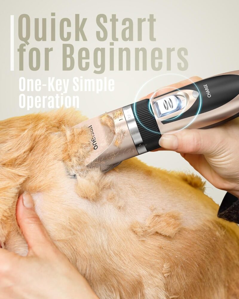 Quiet and Efficient: Oneisall Dog Shaver Clippers Review