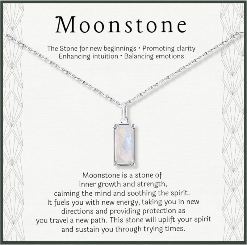 Radiant Elegance: A Review of the HOPE LOVE SHINE Rainbow Moonstone Necklace