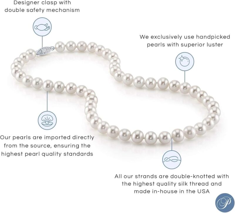 Radiant Elegance: A Review of The Pearl Source's AAA+ Pearl Necklace