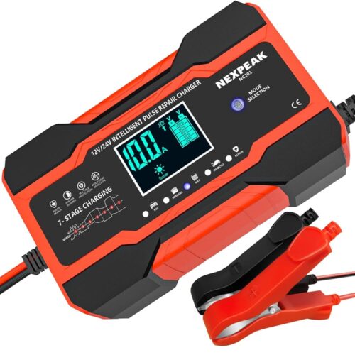 Review of NEXPEAK NC201: Smart 10-Amp Battery Charger & Maintainer