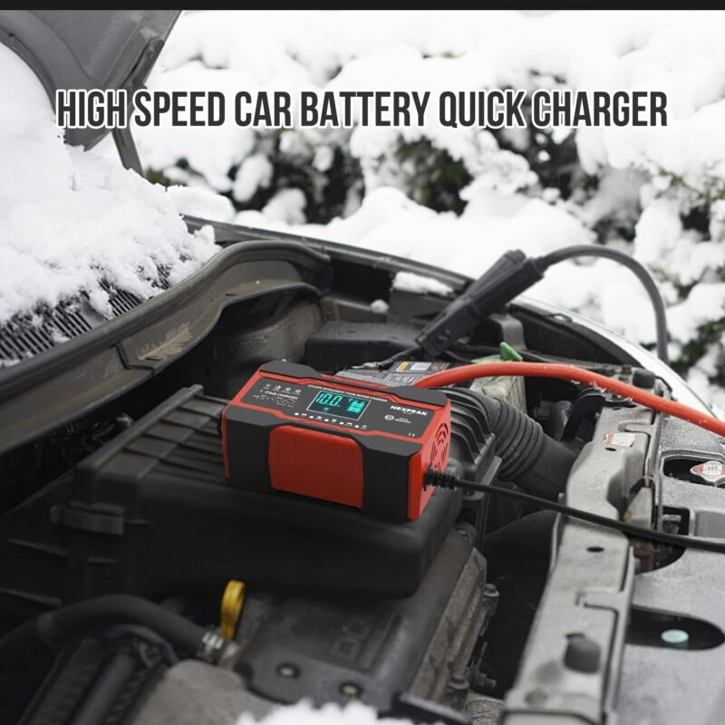 Review of NEXPEAK NC201: Smart 10-Amp Battery Charger & Maintainer