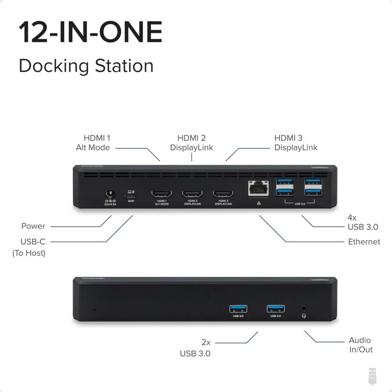 Review of Plugable USB-C Triple Display Dock: Power and Versatility