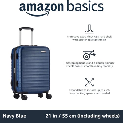 Review of the Amazon Basics 21-Inch Expandable Hardside Spinner