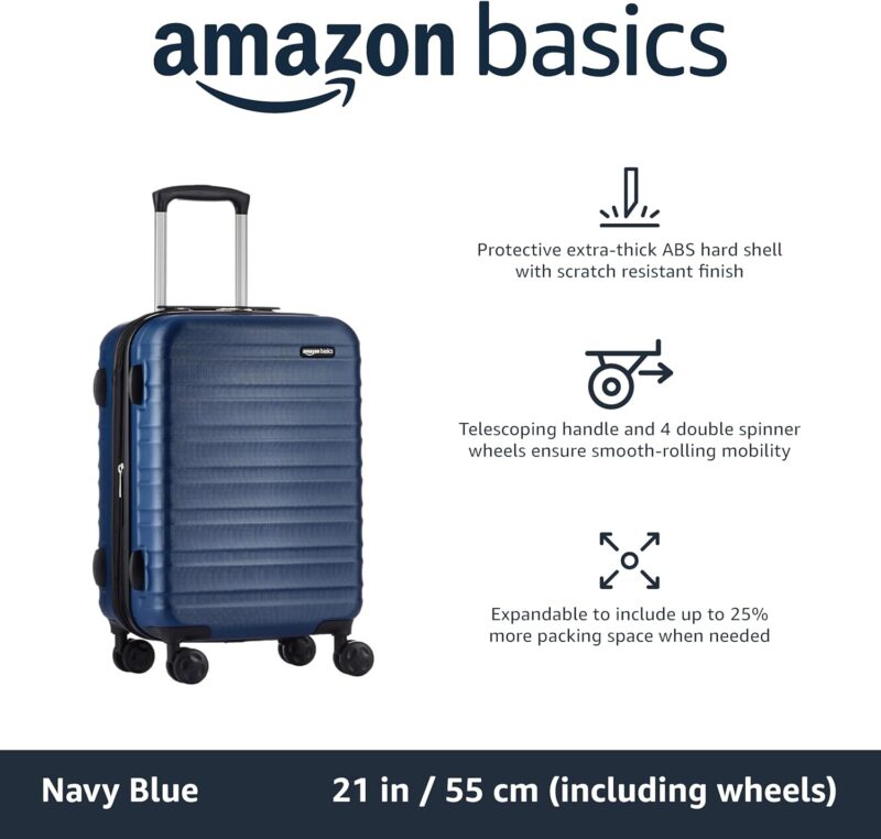 Review of the Amazon Basics 21-Inch Expandable Hardside Spinner