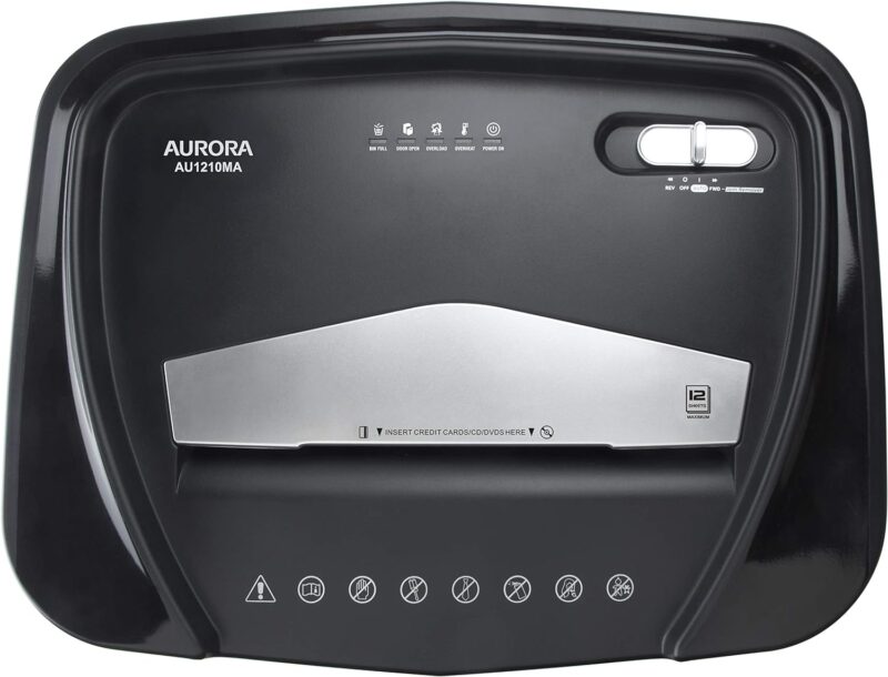 Review of the Aurora AU1210MA: The Ultimate 12-Sheet Micro-Cut Shredder