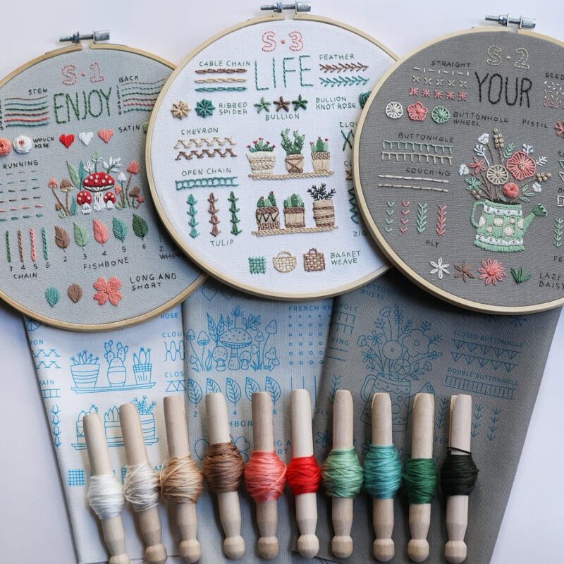 Review of the ETSPIL Beginner Embroidery Kits