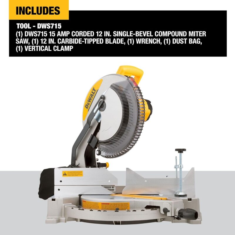 Reviewing the DEWALT 12-Inch Miter Saw: Power and Precision Unleashed