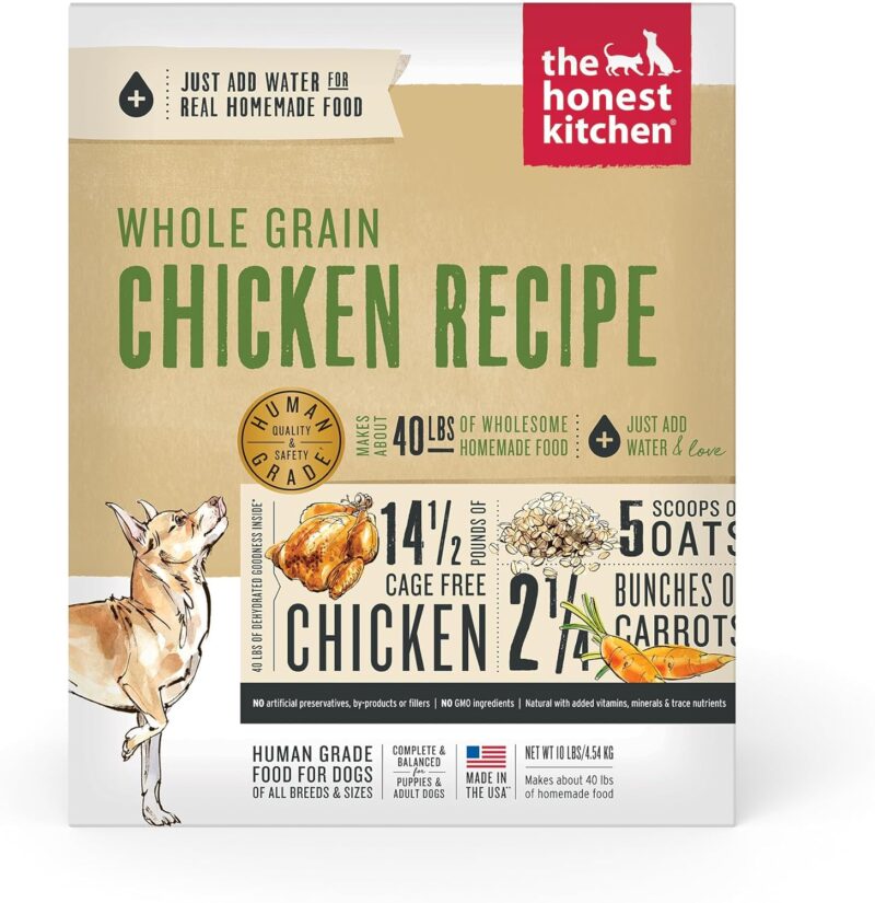 Reviewing The Honest Kitchen's Dehydrated Chicken Dog Food: A Complete Meal?