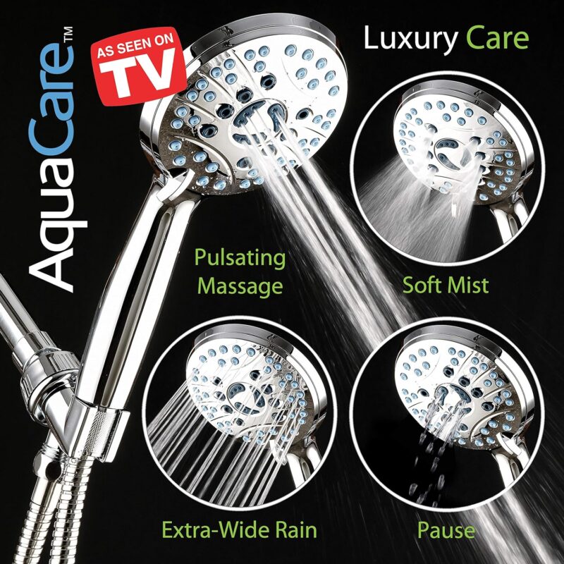 Revitalize Your Shower Experience: AquaCare 8-Mode Handheld Shower Head Review