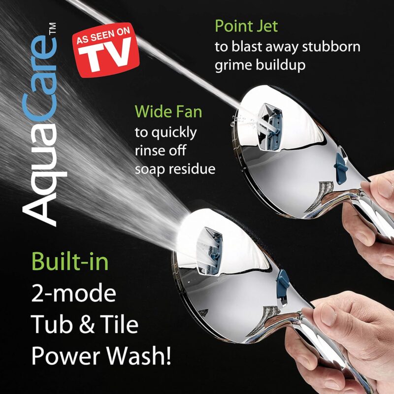 Revitalize Your Shower Experience: AquaCare 8-Mode Handheld Shower Head Review