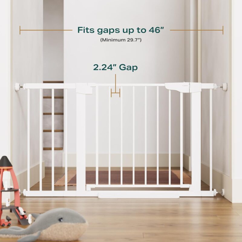 Secure and Stylish: Cumbor Baby Gate Review for Home Safety