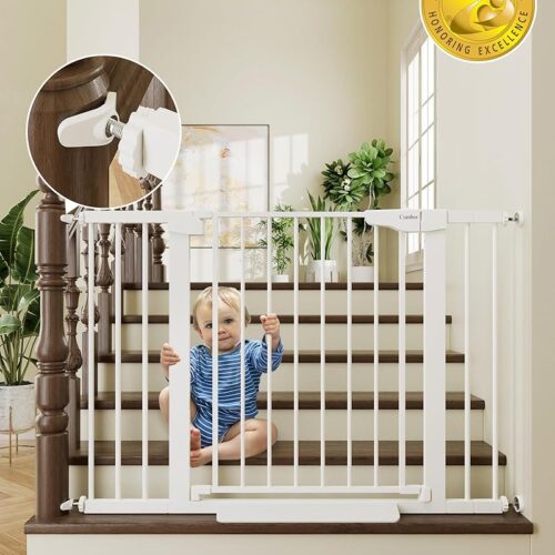 Secure and Stylish: Cumbor Baby Gate Review for Home Safety