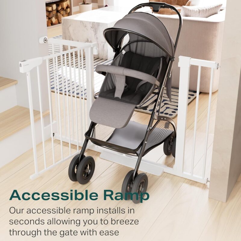 Secure and Stylish: Cumbor Baby Gate Review for Home Safety