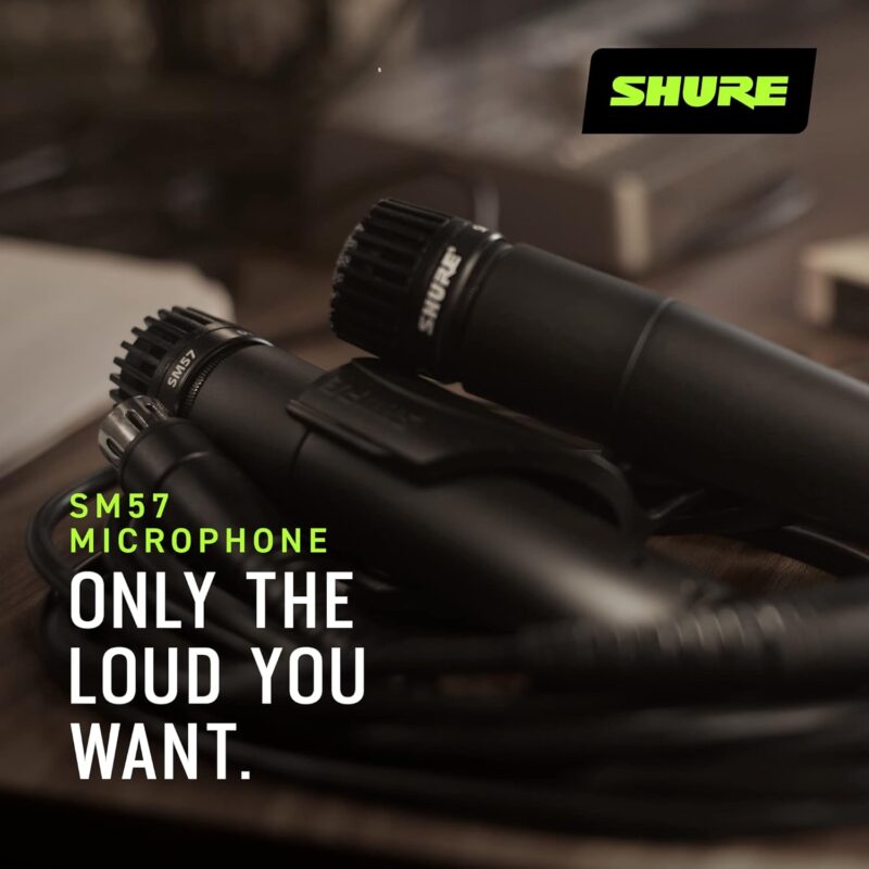 Shure SM57: The Ultimate Dynamic Mic for Studio and Live Performance