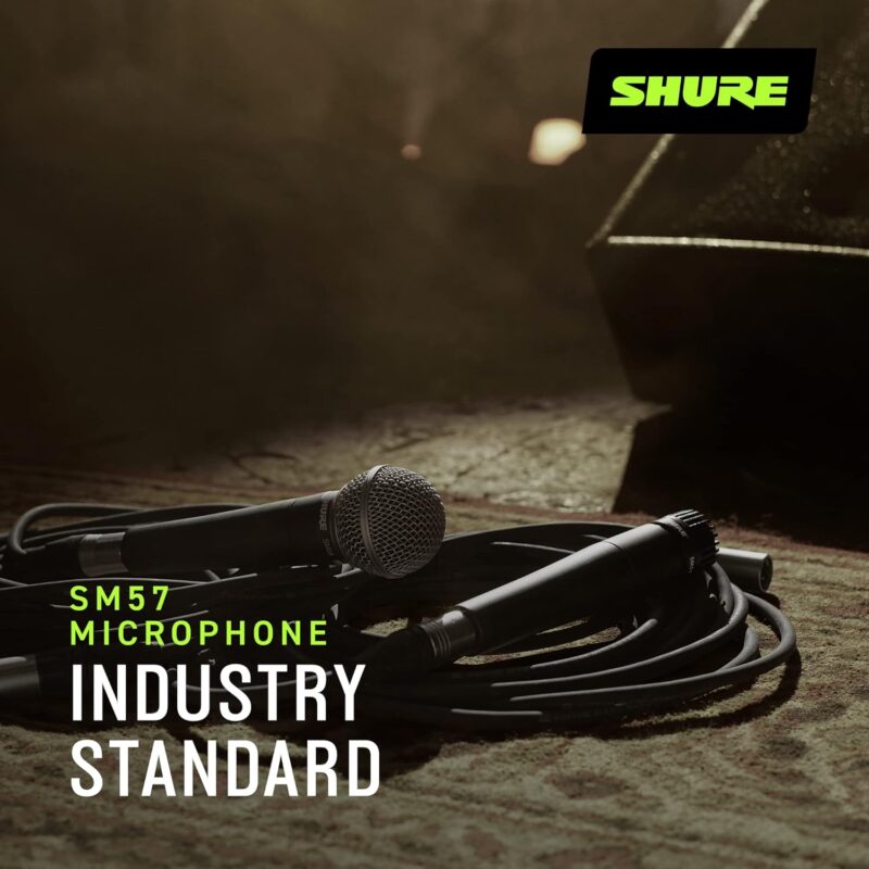 Shure SM57: The Ultimate Dynamic Mic for Studio and Live Performance