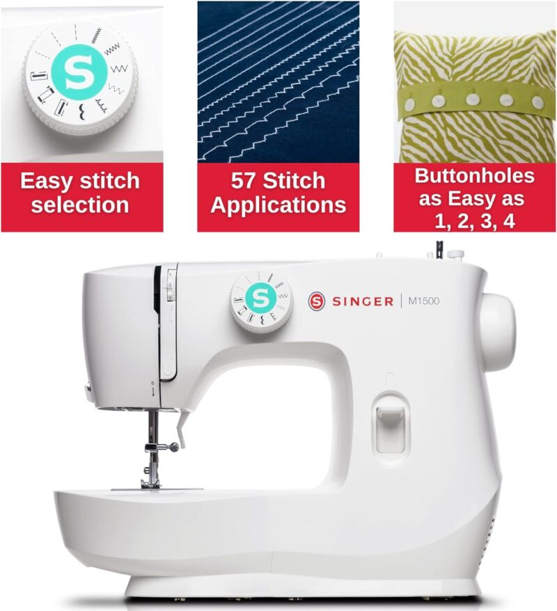 SINGER M1500 Portable Sewing Machine with Accessories