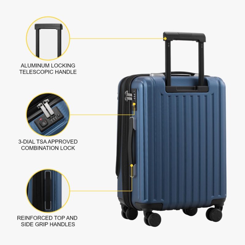 Stylish and Functional: LEVEL8 Grace 20-Inch Expandable Carry-On Review