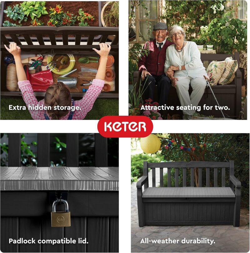 Stylish Storage Solution: Keter Solana 70 Gallon Deck Box Review