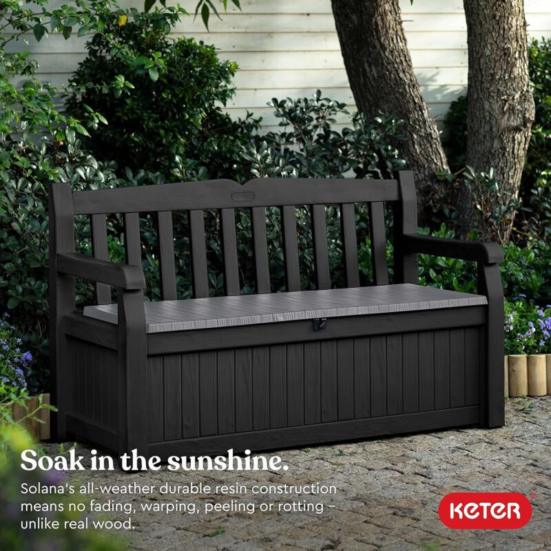 Stylish Storage Solution: Keter Solana 70 Gallon Deck Box Review