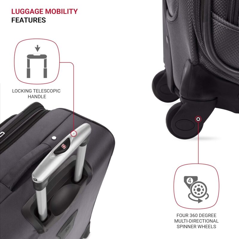 SwissGear Sion 25-Inch Luggage Review: Stylish & Spacious!