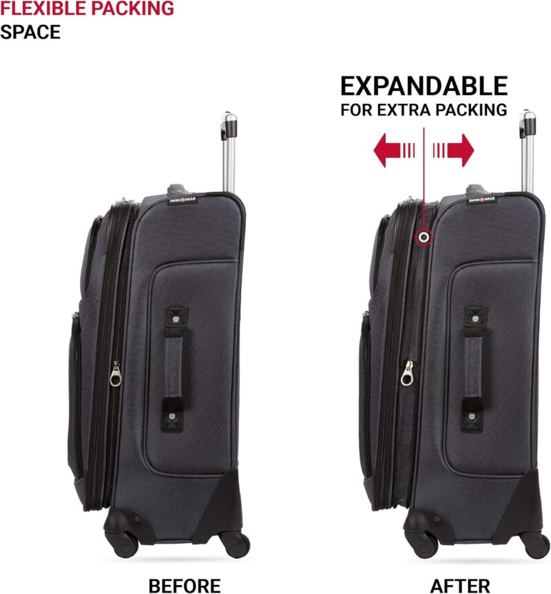 SwissGear Sion 25-Inch Luggage Review: Stylish & Spacious!