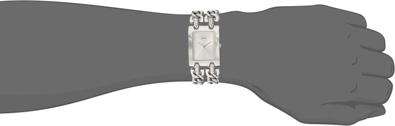 Timeless Elegance: Reviewing the GUESS Women's Silver-Tone Bracelet Watch