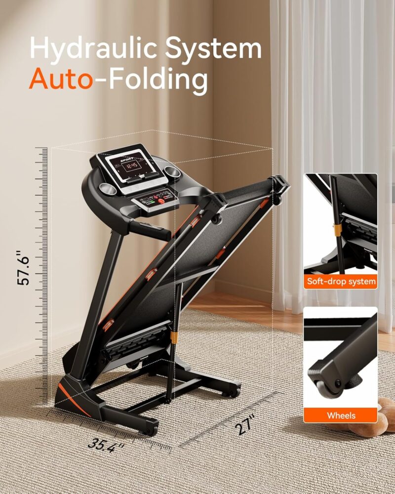 Top 3HP Folding Treadmills: Incline, Bluetooth & Weight Capacity Reviewed