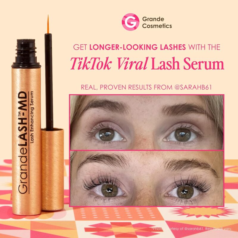 Transform Your Lashes: A Review of GrandeLASH-MD Serum