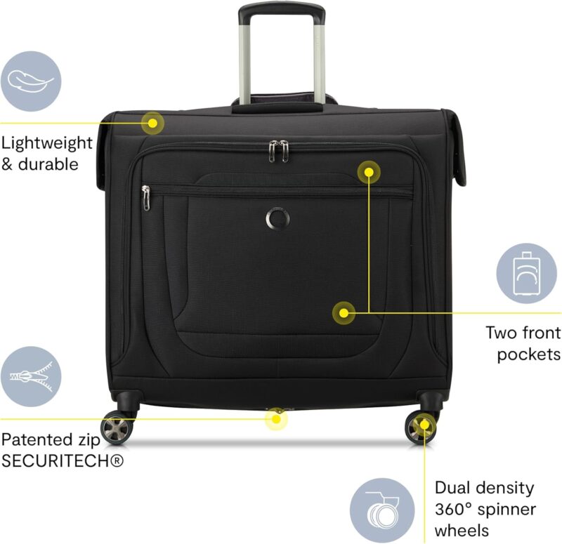 Travel in Style: DELSEY PARIS Helium DLX Garment Bag Review