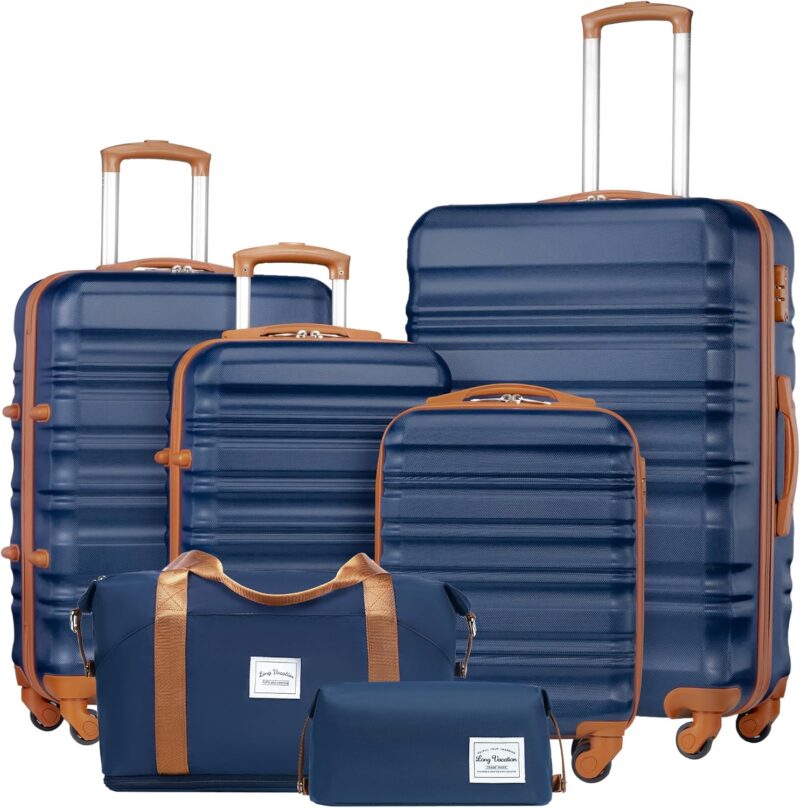 Travel Smart: A Comprehensive Review of the LONG VACATION 6-Piece Luggage Set