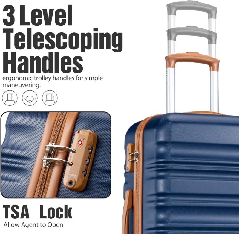 Travel Smart: A Comprehensive Review of the LONG VACATION 6-Piece Luggage Set