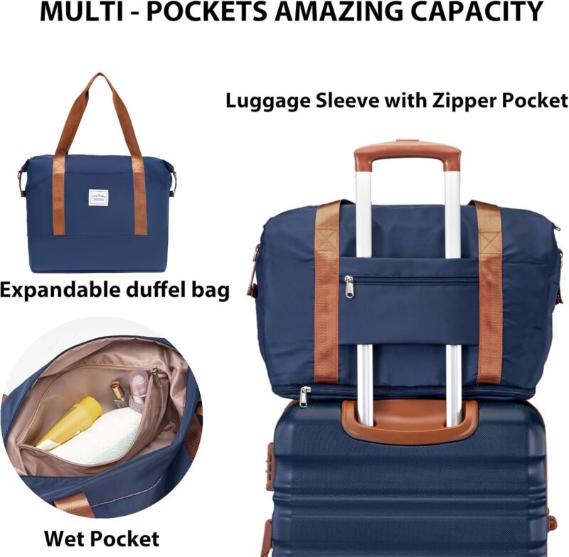 Travel Smart: A Comprehensive Review of the LONG VACATION 6-Piece Luggage Set