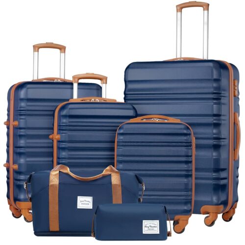 Travel Smart: A Comprehensive Review of the LONG VACATION 6-Piece Luggage Set