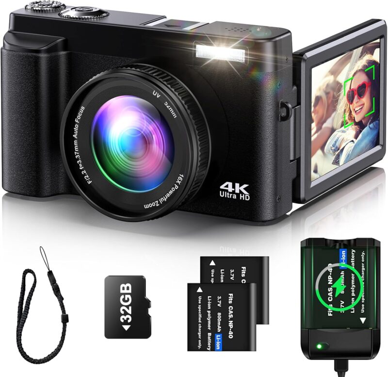 Ultimate Guide to 4K Auto-Focus Vlogging Cameras for YouTube