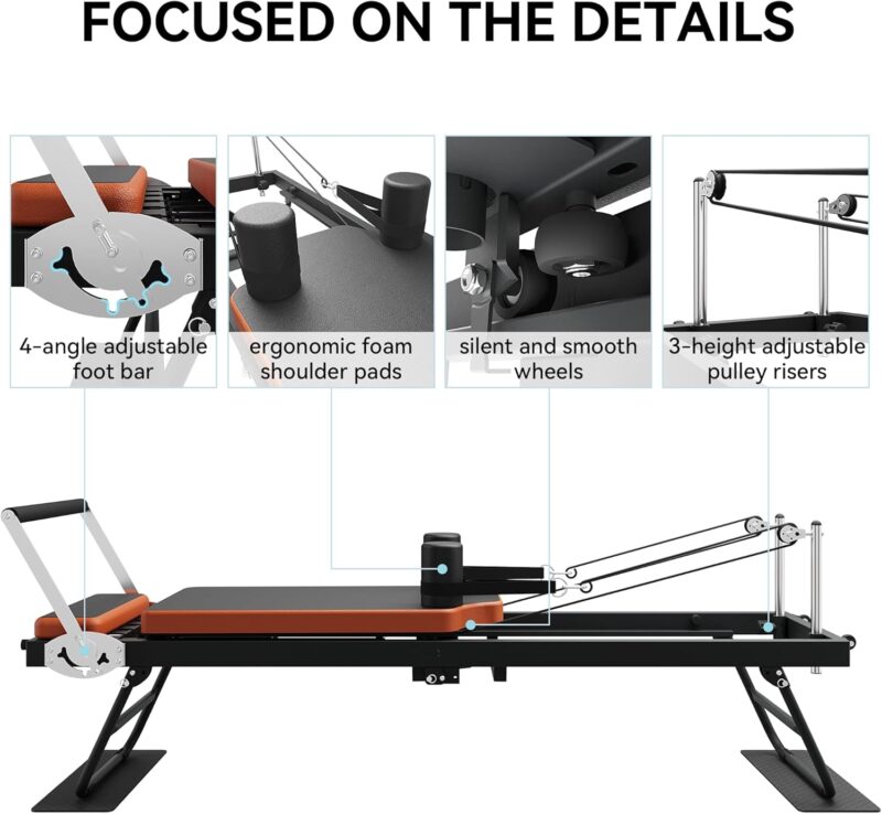 Ultimate Guide to the Dpiolrcag Foldable Pilates Reformer for All Levels